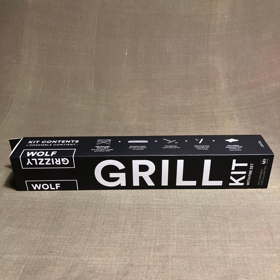 【新品未使用未開封】WOLF AND GRIZZLY GRILL M1