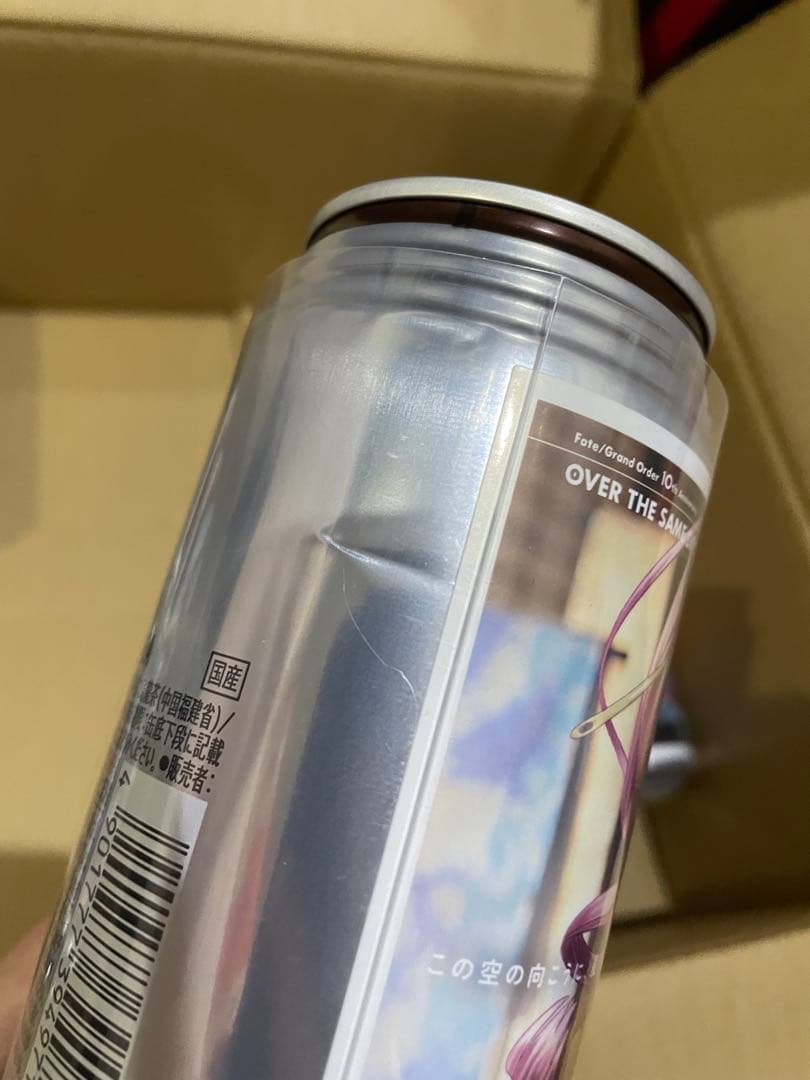 【まとめ売り】FGO ラベル缶 缶ジュース OVER THE SAME SKY