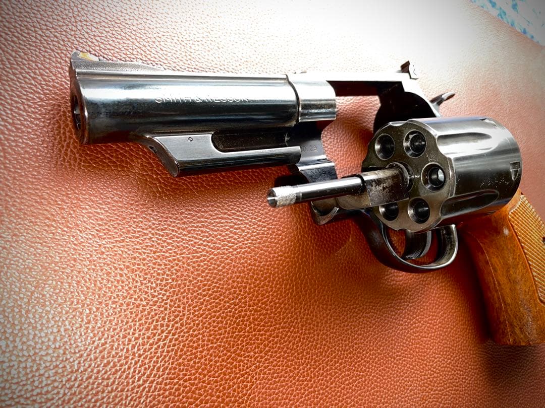 タナカ　ＳＷ　M２９　４４マグナム 4インチ　スチールフィニッシュ　ガスガン