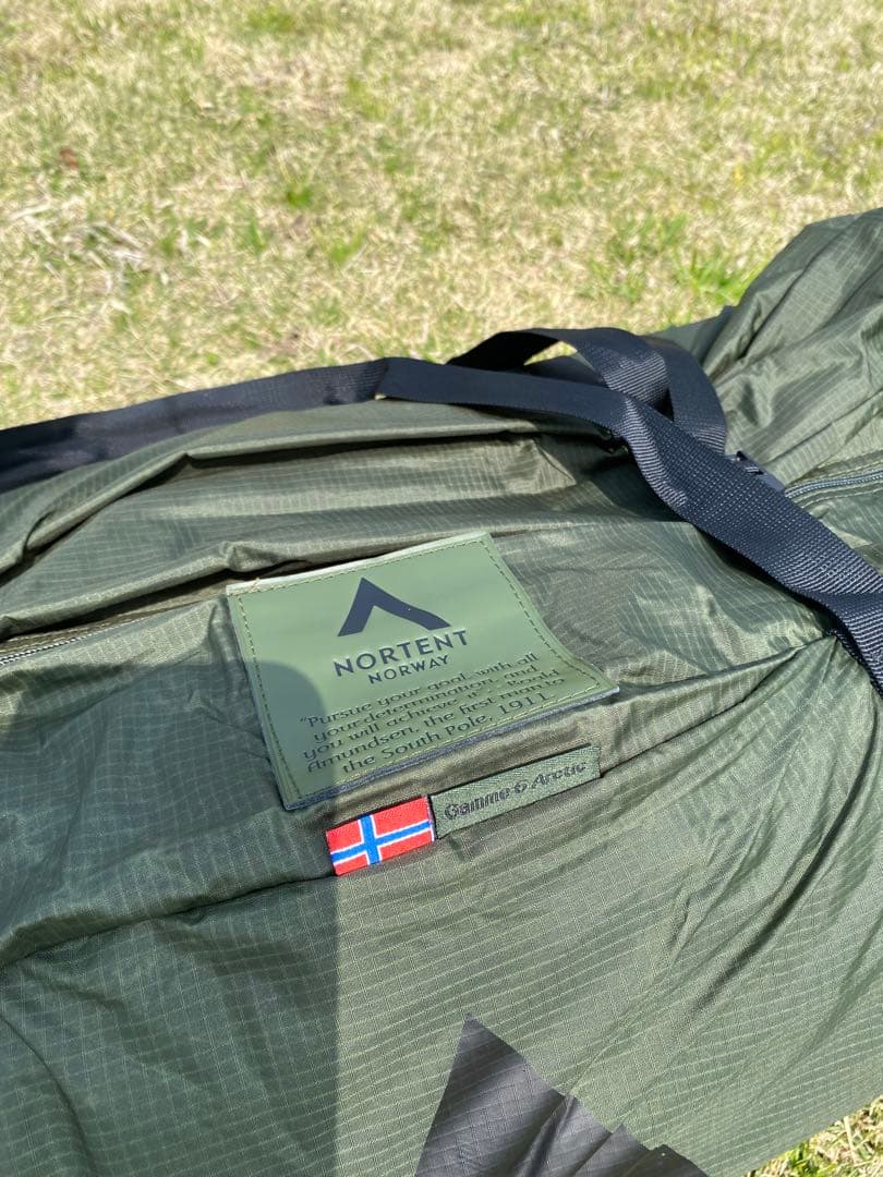 キャンプ未使用 NORTENT Gamme6 ノルテント ギャム6 テント