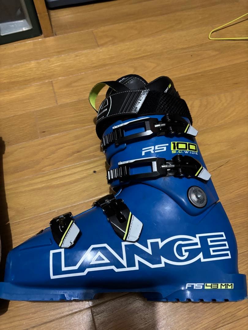 LANGE RS 100スキー用ブーツ ブルー