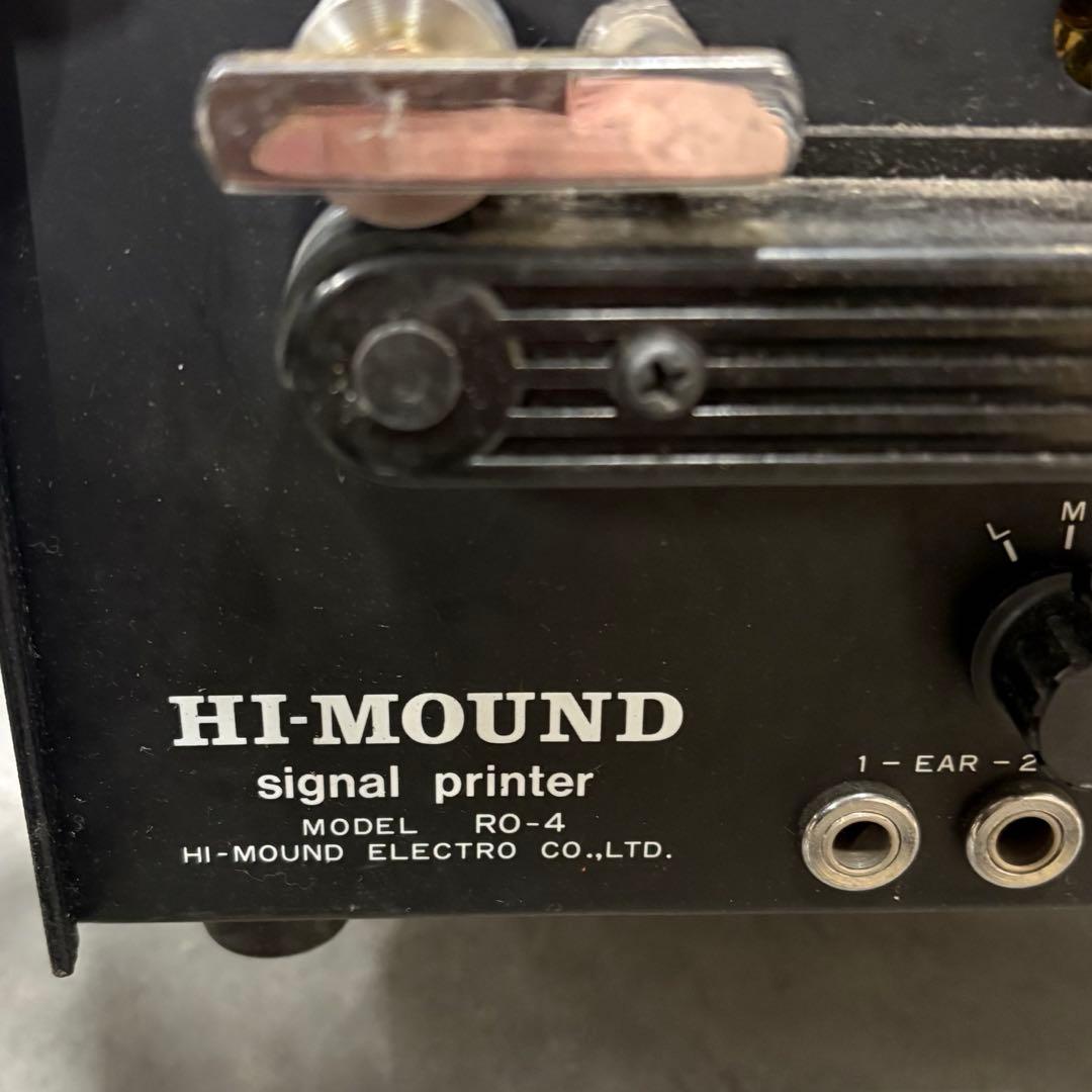 HI-MOUND ハイモンド RO-4 シグナルプリンター モールス信号印字機