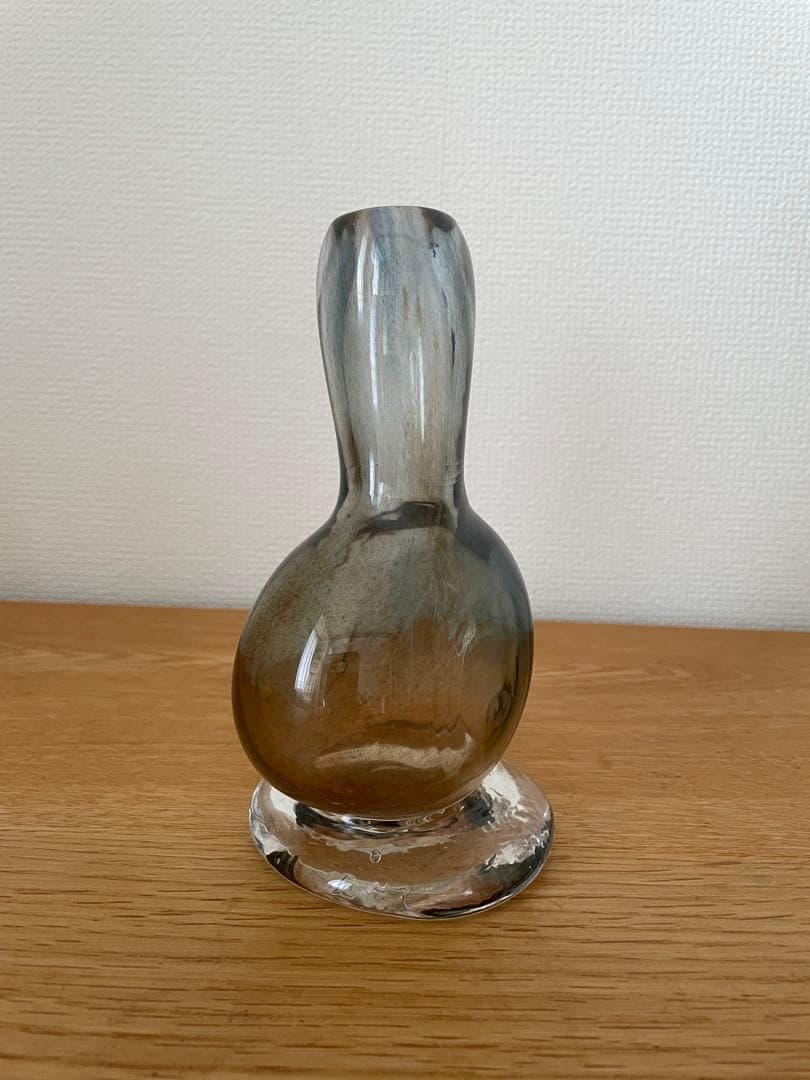 【再値下げ】LAN glasswork ガラス 花器 フラワーベース