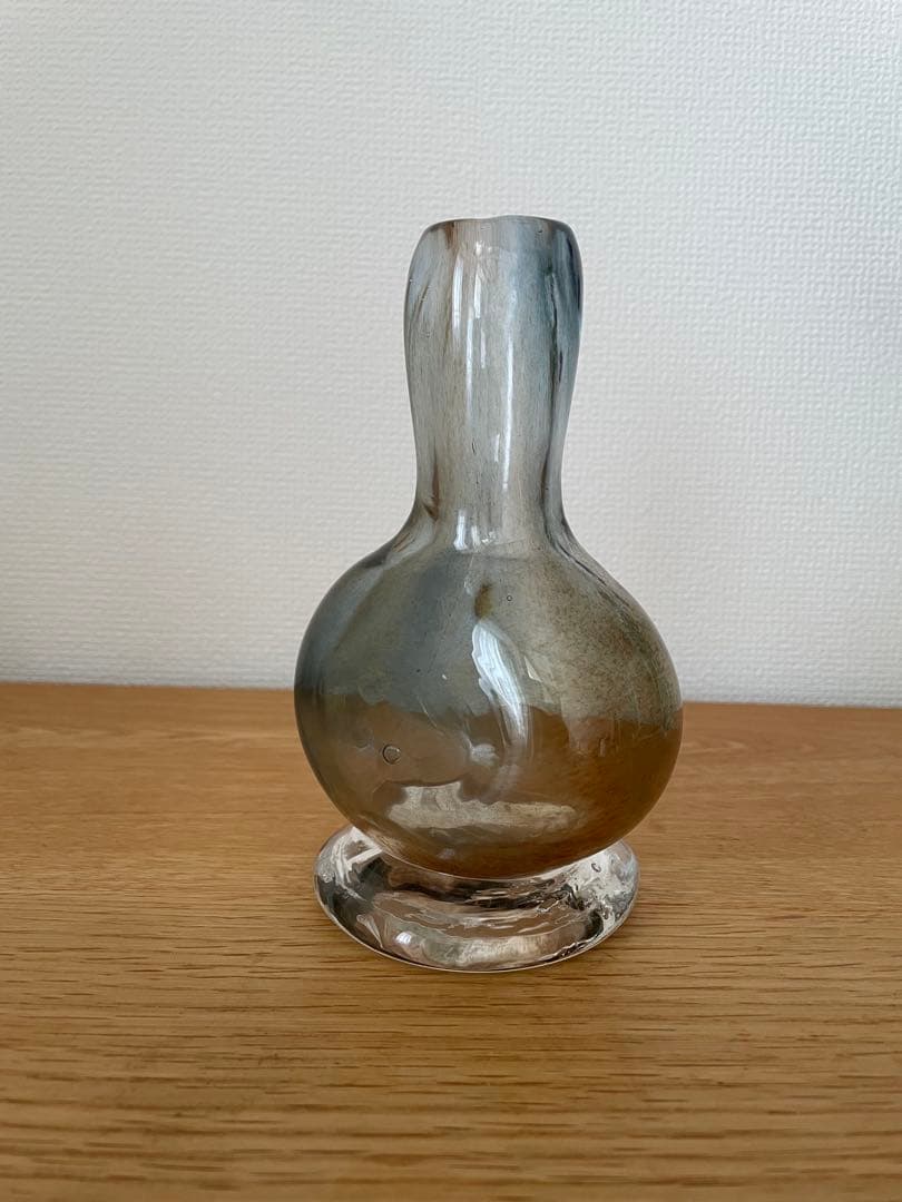 【再値下げ】LAN glasswork ガラス 花器 フラワーベース