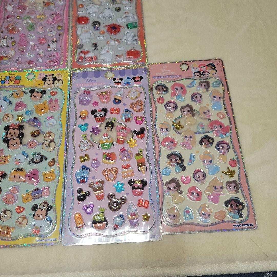 ディズニープチドロップステッカー 正規品　9枚セット