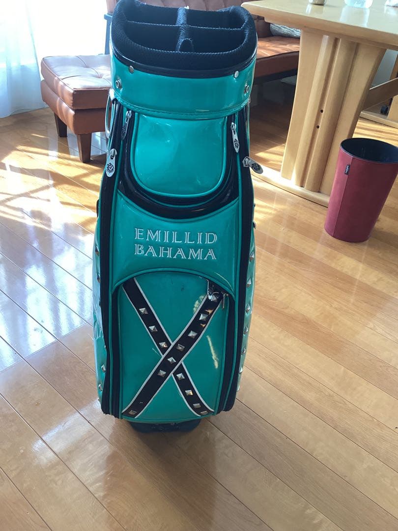 EMILID BAHAMA ターコイズ ゴルフバッグ