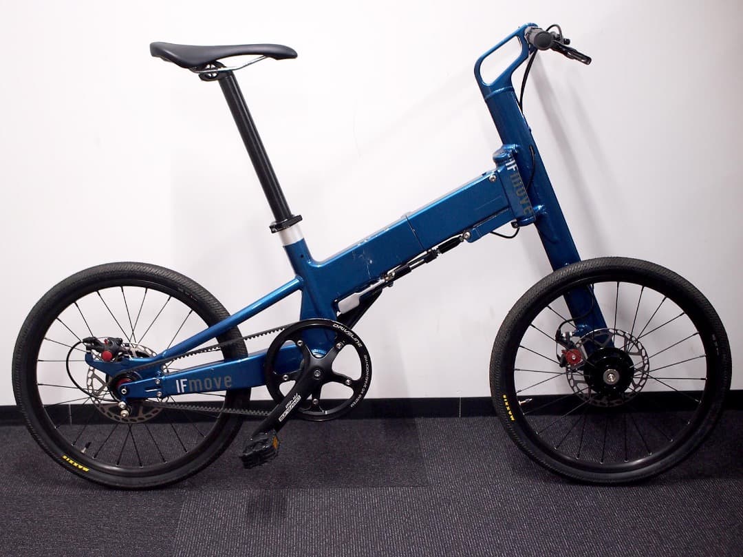 デザイナー折りたたみ自転車 ロンドンブルー2