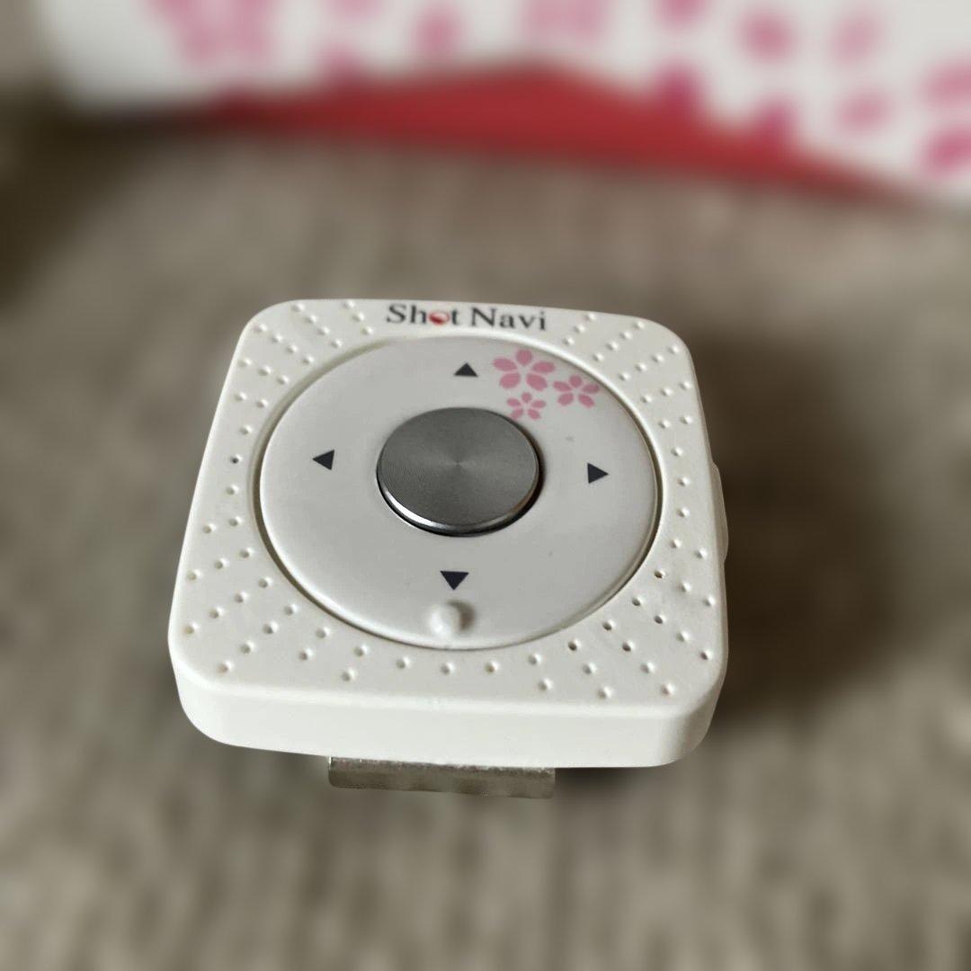 Shot Navi V2 ゴルフ GPS 音声ナビSAKURA WHITE