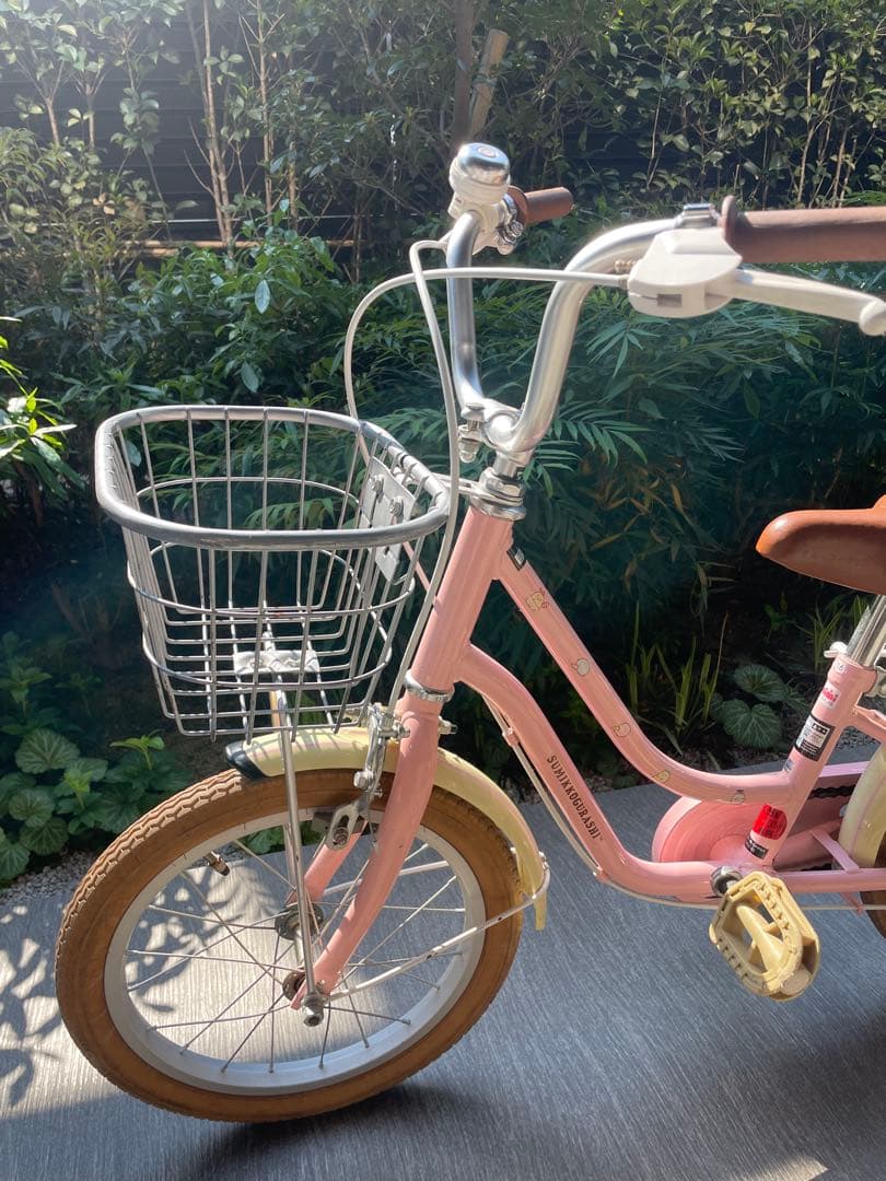 自転車　16インチ　すみっコぐらし　トイザらス