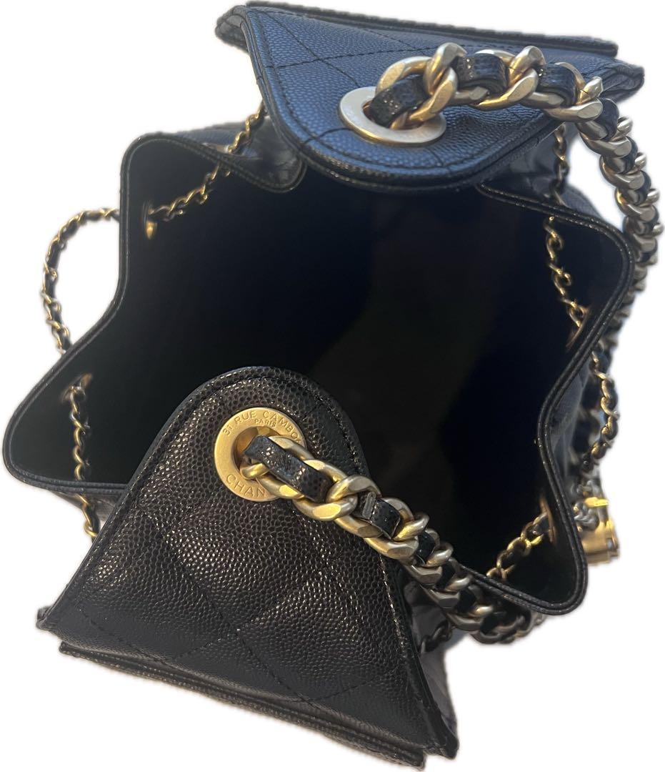 【美品】CHANEL ショルダーバッグ ノベルティ ブラック