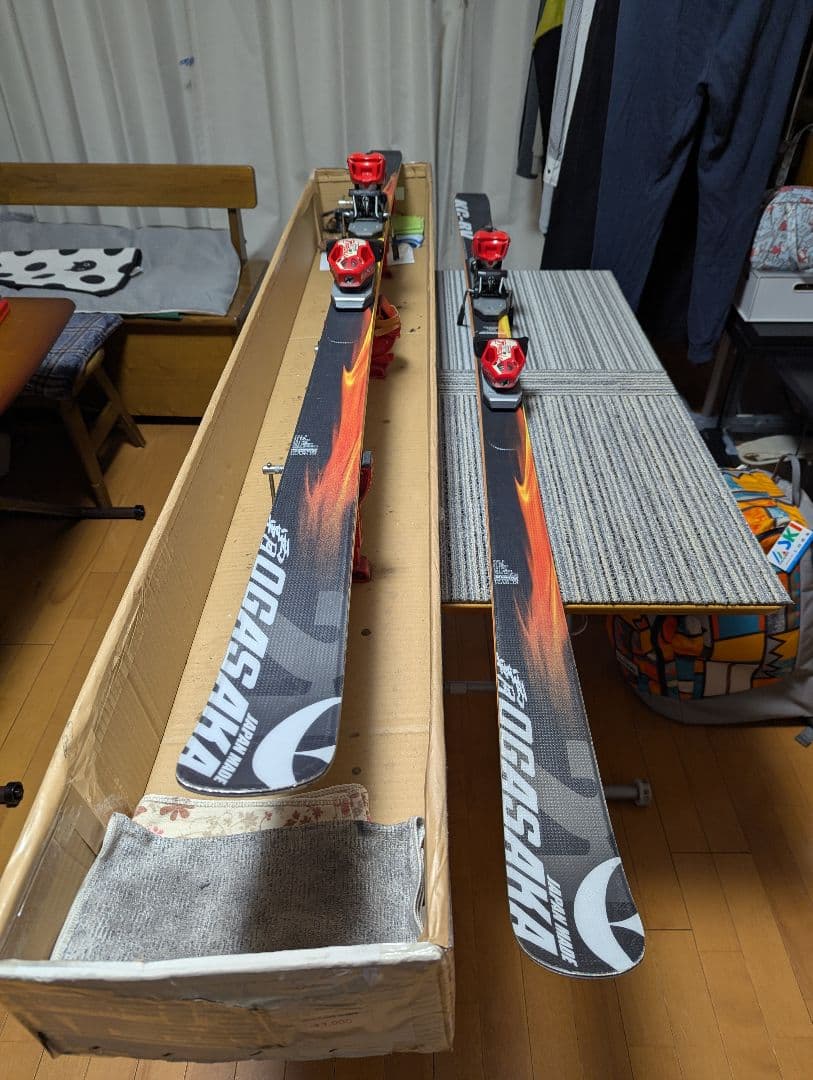 オガサカKC-RV21 スキー板 185cm