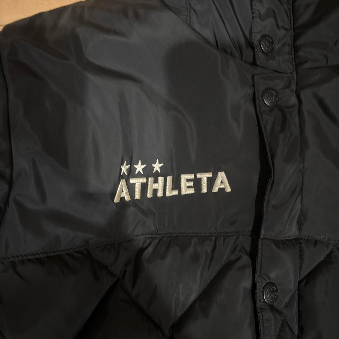 ATHLETA ブラック ベンチコート　160cm