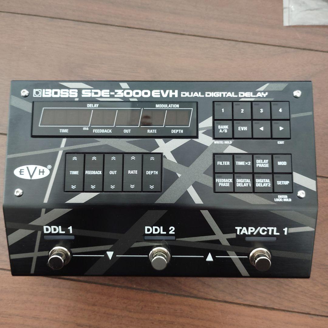 早い者勝ち！BOSS SDE-3000EVH 新品同様品　おまけ付き！