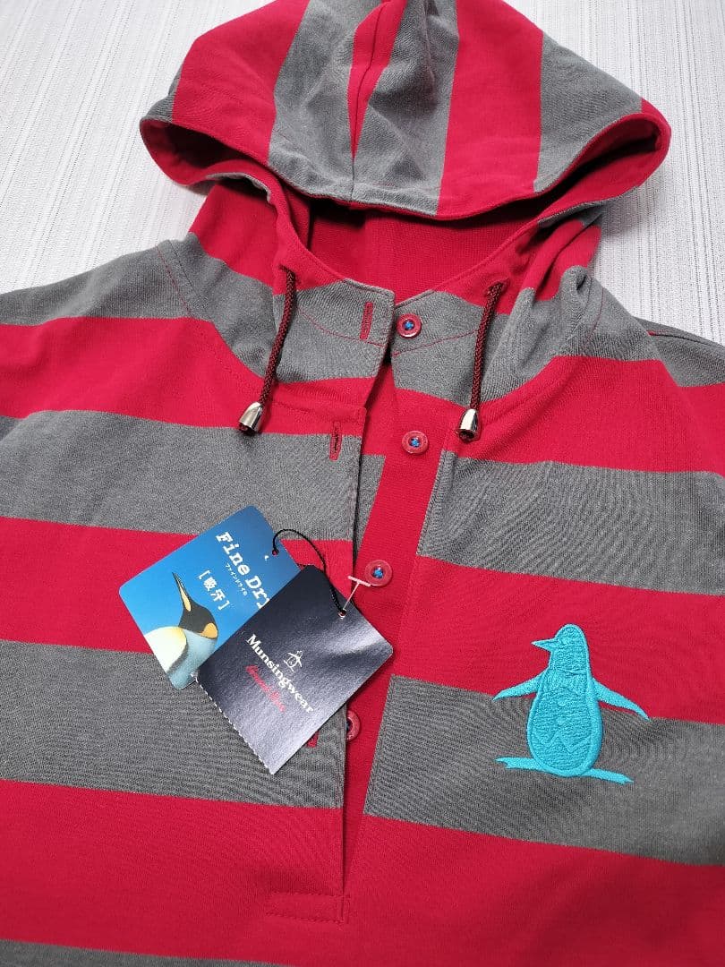 Munsingwear マンシングウェア 半袖フード付きトップス ゴルフウェア