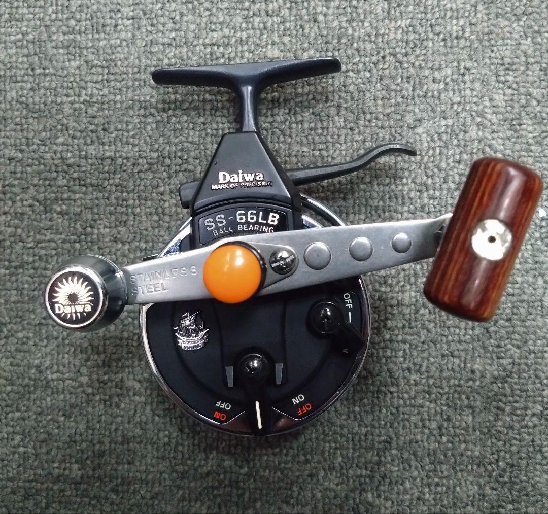 ダイワ バイキング SS-66LB レバーブレーキ ビンテージリール