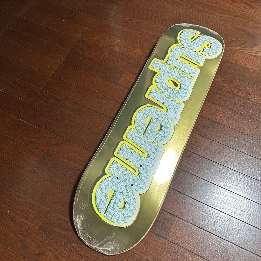 【22ss】supremeシュプリームbling logo skateboard