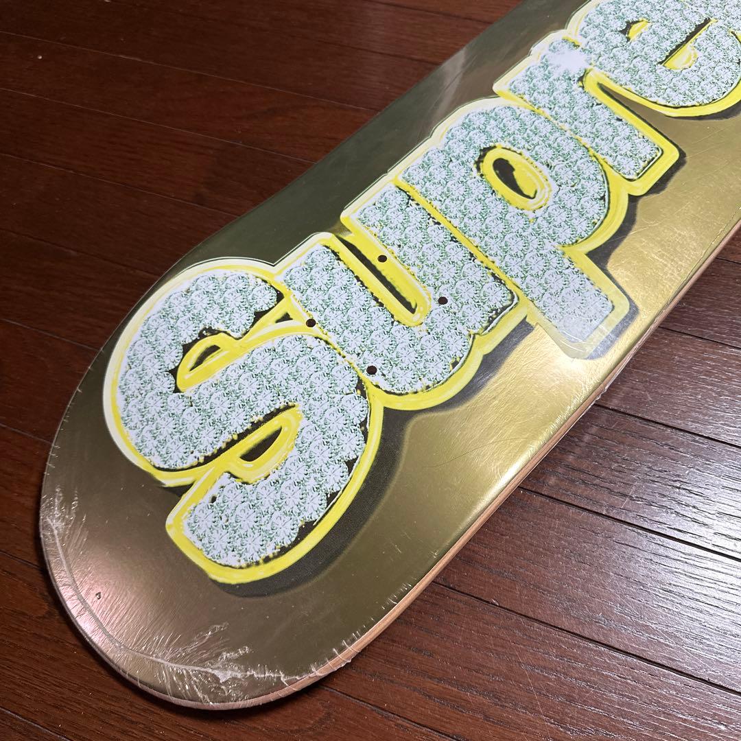 【22ss】supremeシュプリームbling logo skateboard