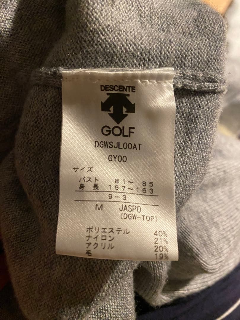 【最終値下げ】DESCENTE GOLF レディースセーター M
