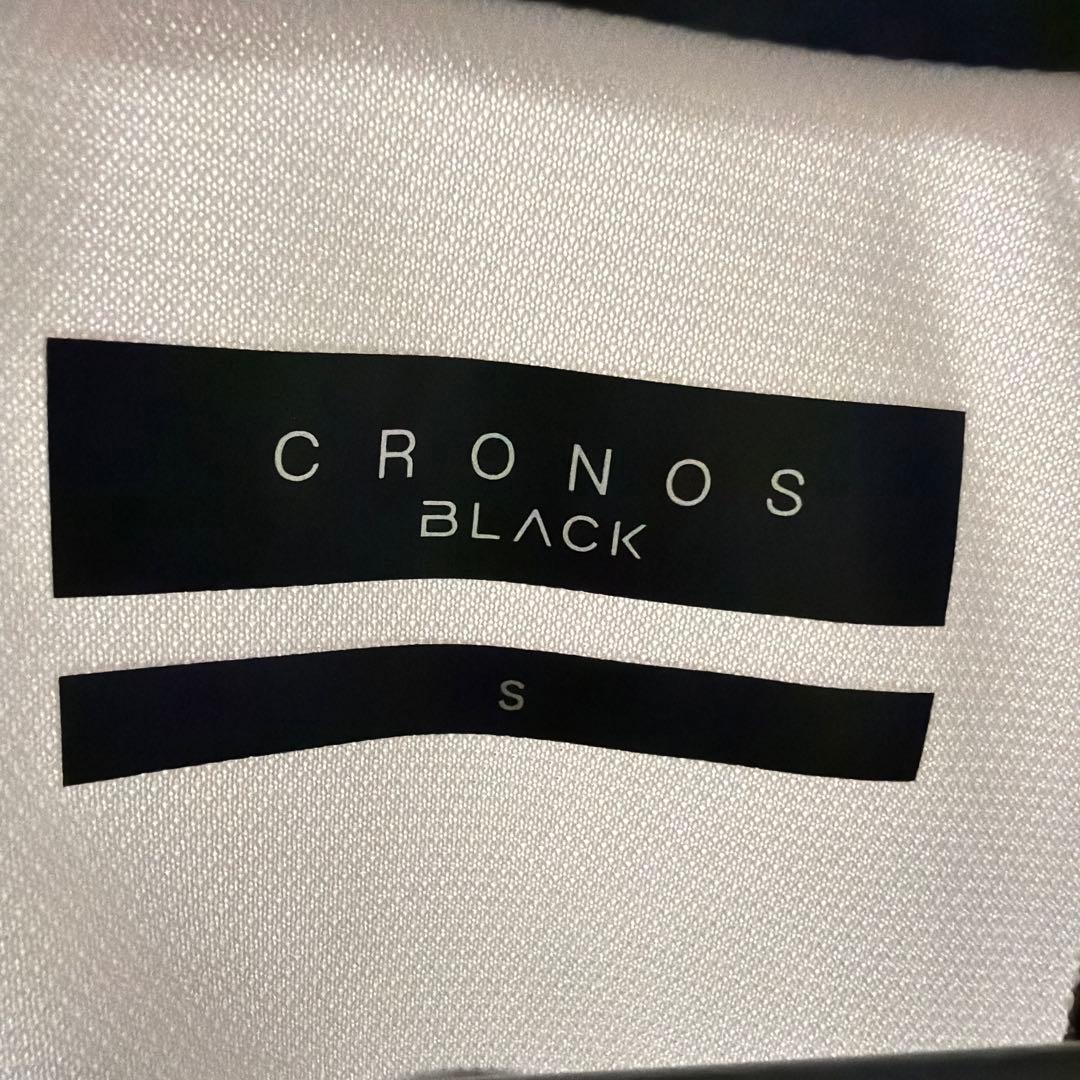 CRONOS BLACK 半袖ポロシャツ S ブラック
