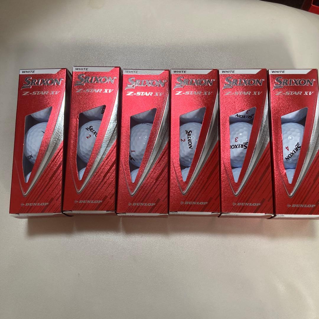 Srixon Z-STAR XV ゴルフボール 18個セット