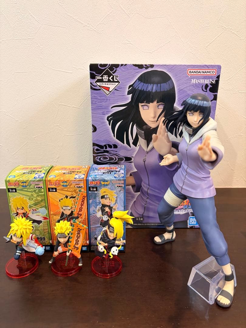 NARUTO フィギュア纏め売り　ヒナタ　ナルト　ミナト　デイダラ