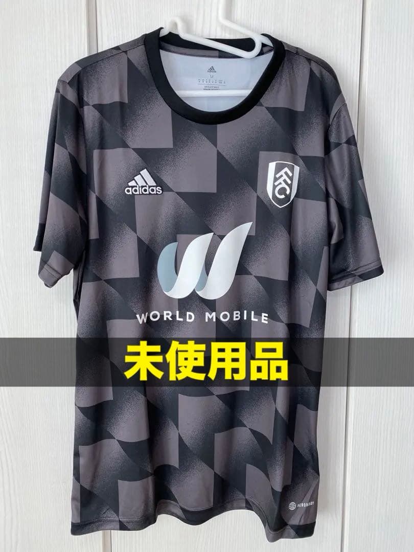 【未使用品】22-23 フルハムFC プレマッチトップ