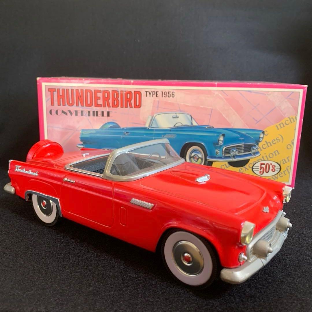 1956年型フォード サンダーバード コンバーチブル 赤 日本製