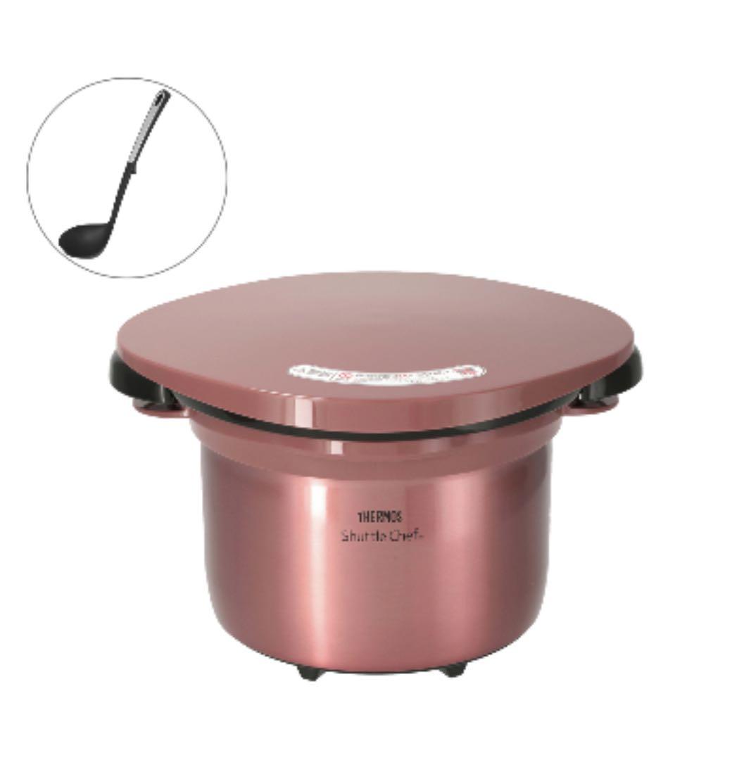 【美品】THERMOS真空保温調理器KBK-3002 3.0Lナイロンレードル付