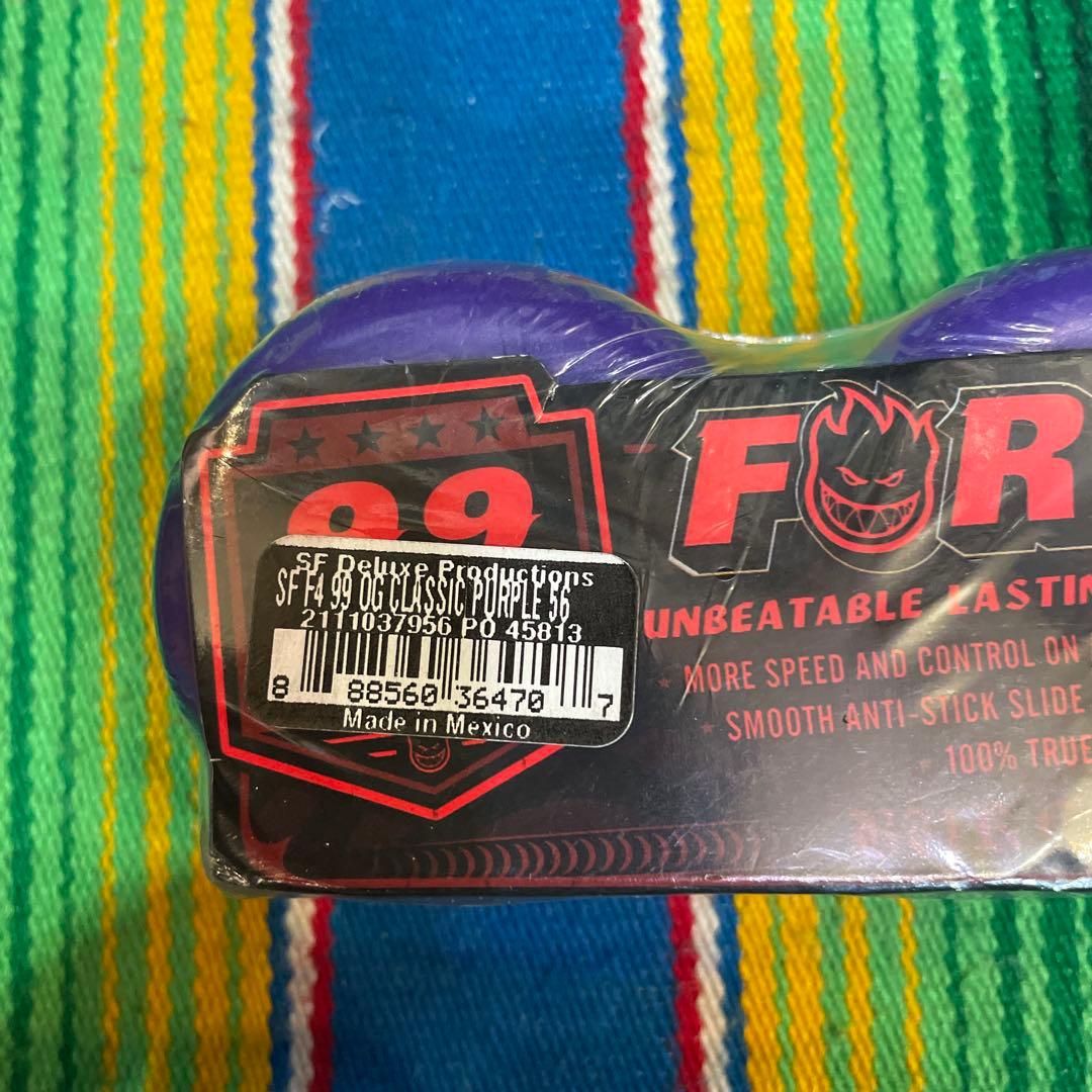 スケートボード SPITFIRE FORMULA FOUR O.G. CLASSICS 56mm