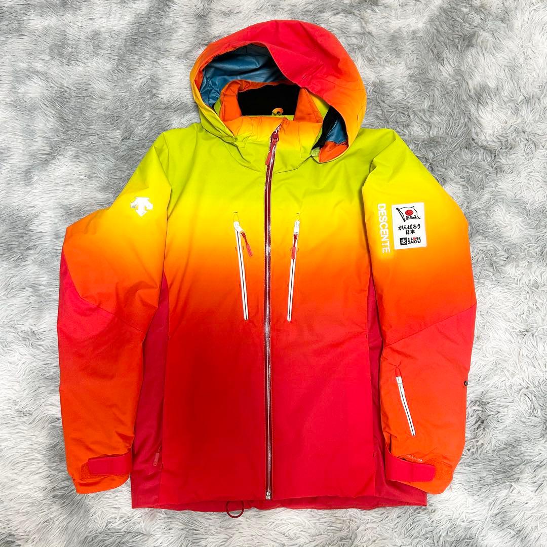 ✨激レア✨ 【DESCENTE】 デサント スキーウェア マルチカラー デモ系