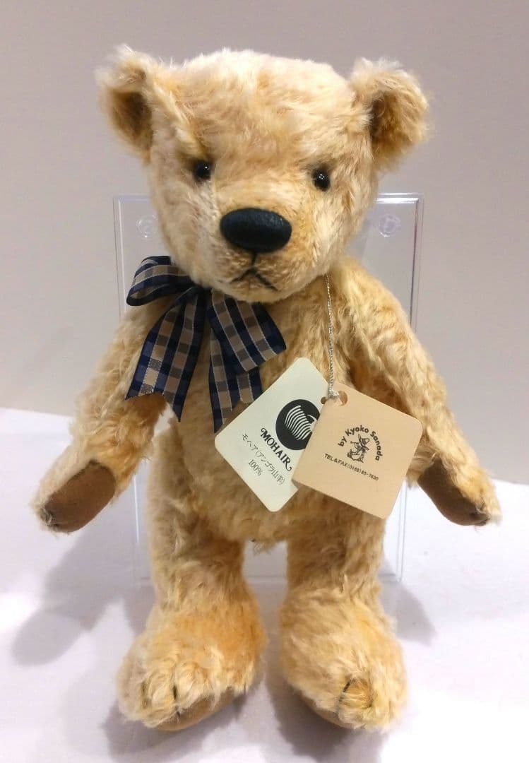 テディベア モヘア アンゴラ山羊 ドール mom bear MOHAIR ベア