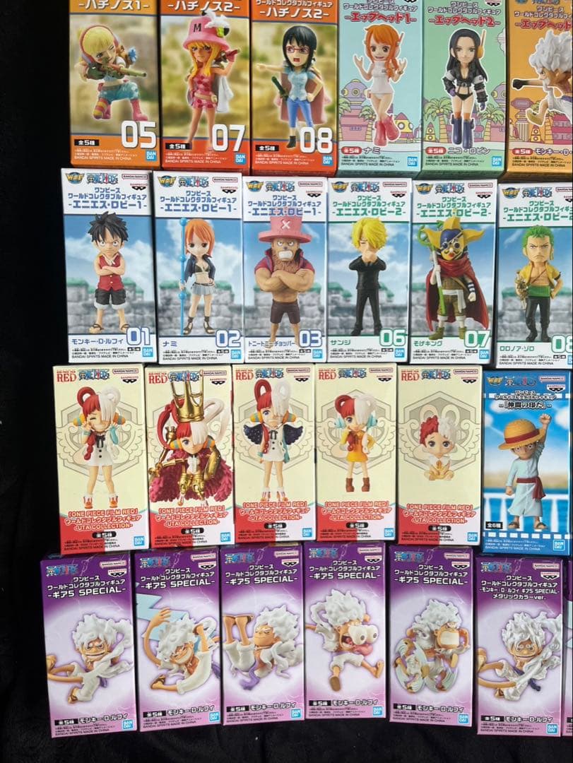 ONE PIECE ワールドコレクタブルフィギュアセット