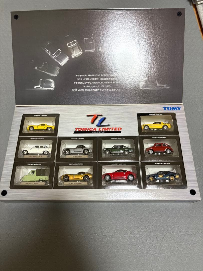 トミカリミテッド 100万台販売記念 BEST SELECTION