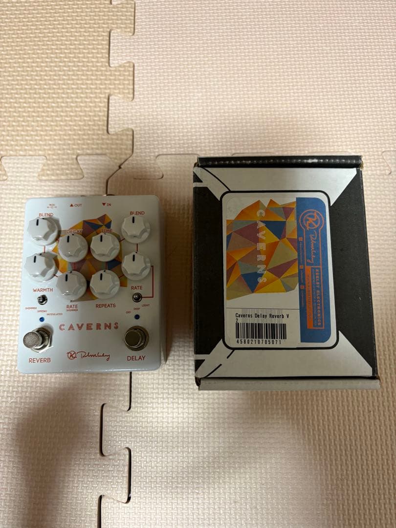 ギター Keeley CAVERNS DELAY REVERB V2