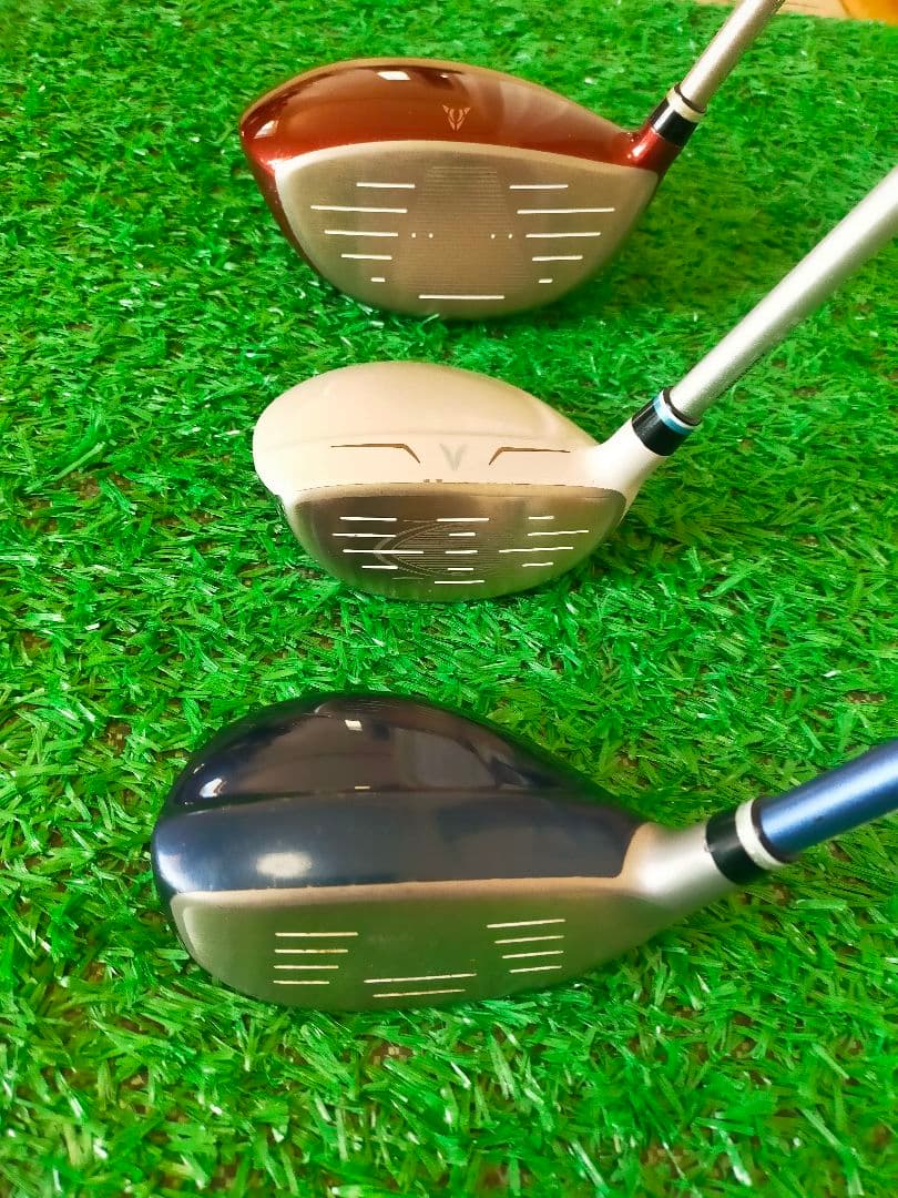 美品⭐️ゼクシオ12⭐️レディース 3本ドライバーフェアウェイウッドハイブリッド