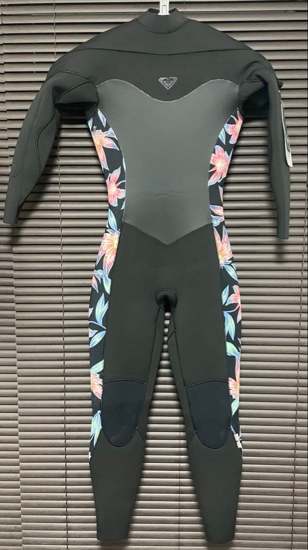 新品 ROXY ロキシー セミドライ チェストジップ 裏起毛 フルスーツ M
