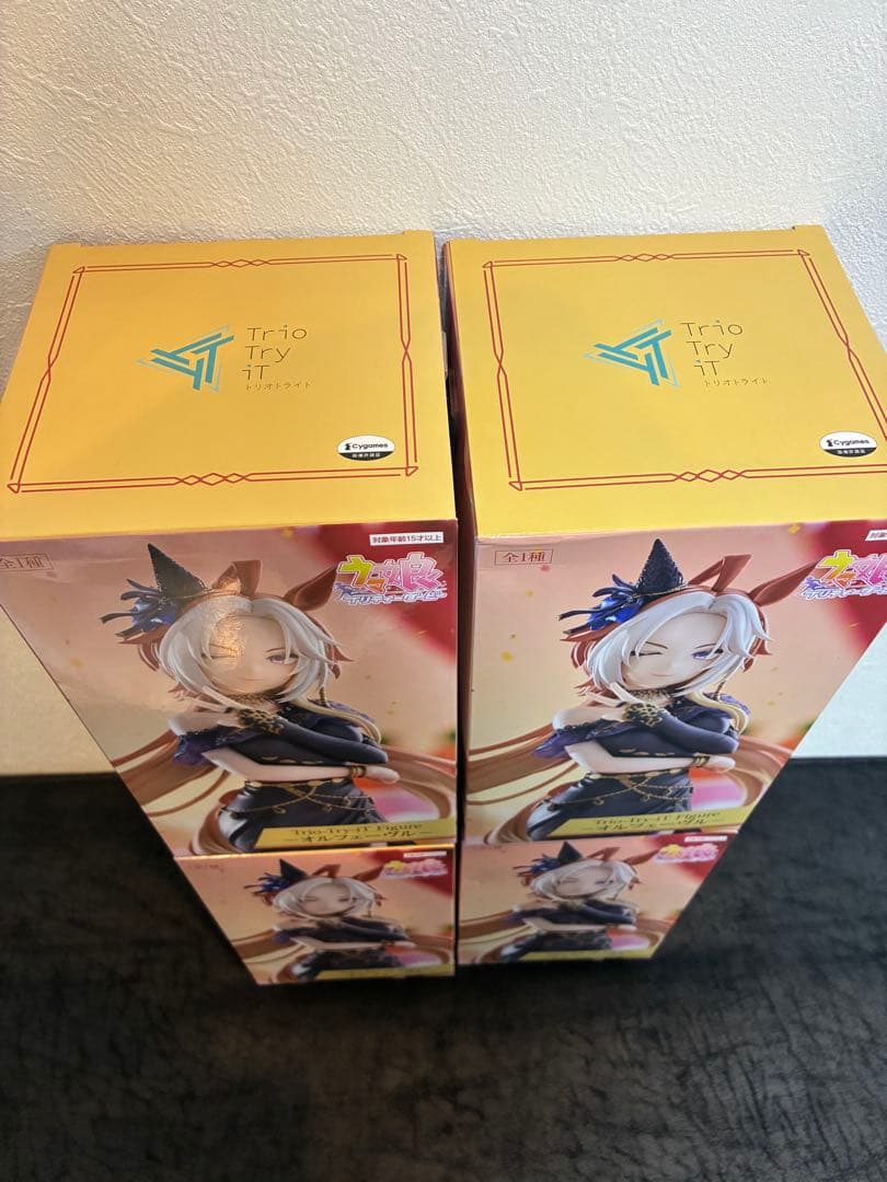 新品未開封★ウマ娘 　Trio-Try-iT Figure　オルフェーヴル　4点