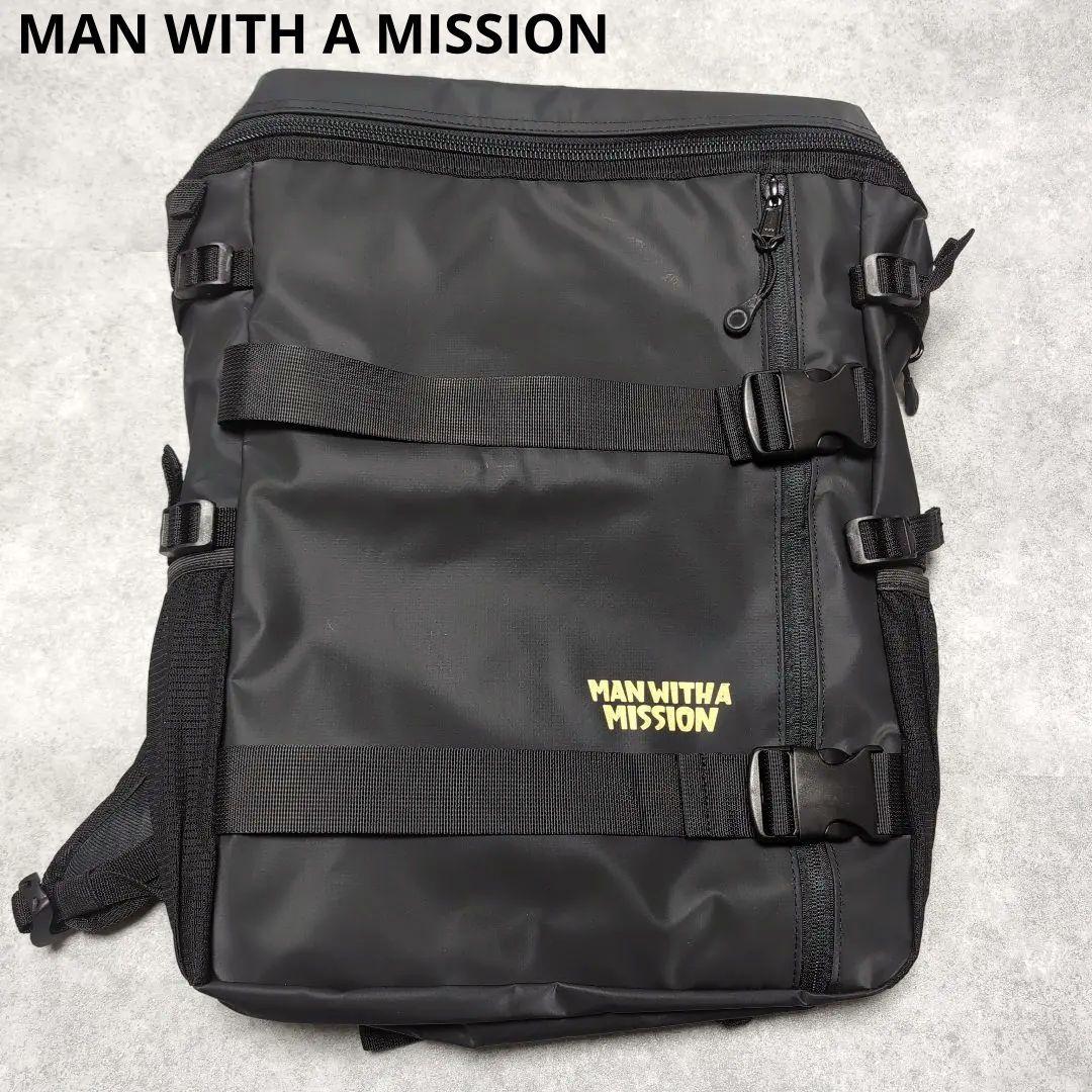 未使用　MAN WITH A MISSION バックパック　リュック　ブラック