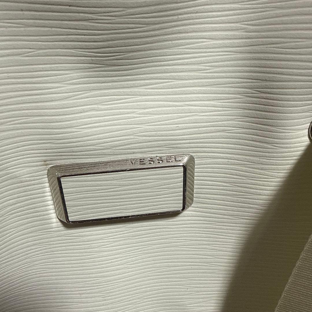VESSEL ボストンバック　ホワイト