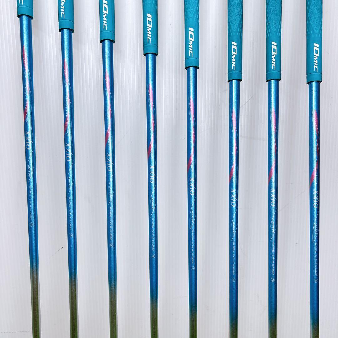 【希少カラー】ゼクシオ 6代目 MP600 レディースアイアン 8本 A 初心者
