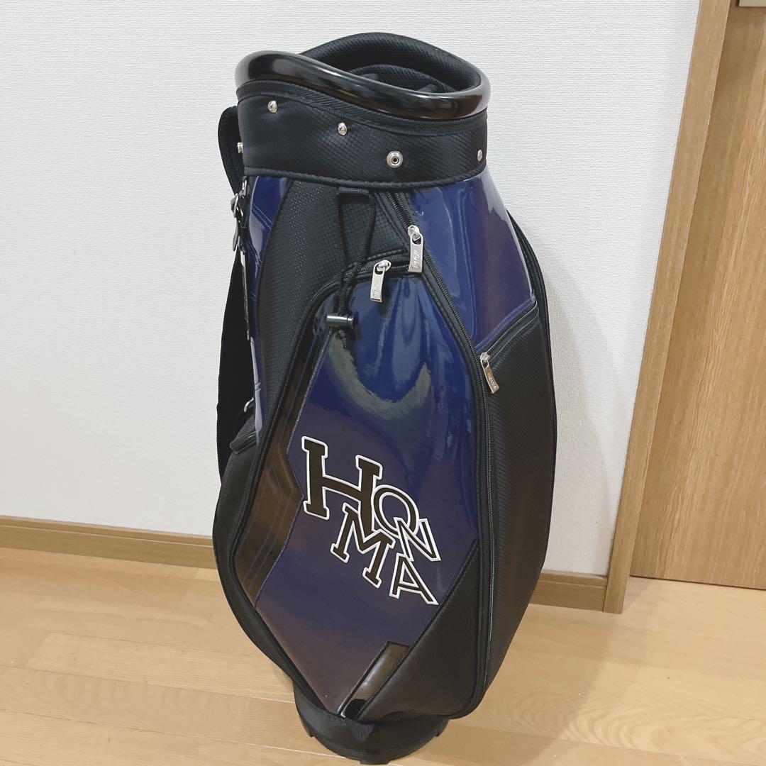 K308 HONMA ネイビー キャディバッグ フード無し