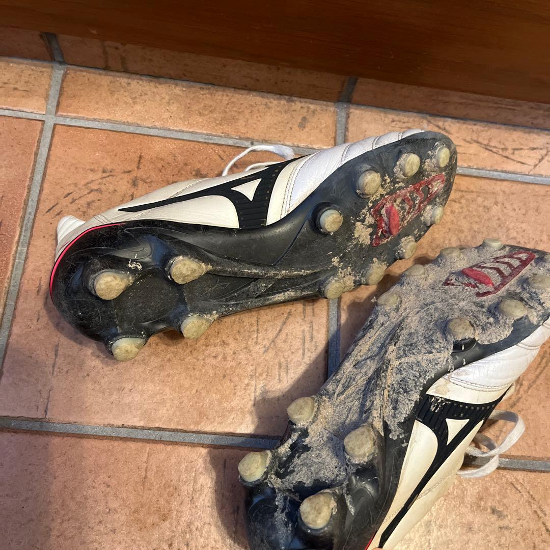 Mizuno Morelia ホワイト/レッド サッカーシューズ