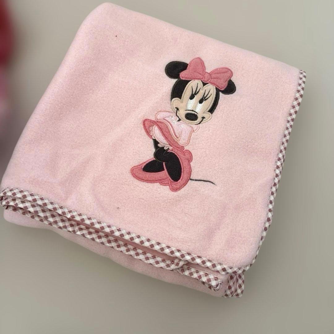 ミニー　ディズニー　ぬいぐるみ　ブランケット　冬