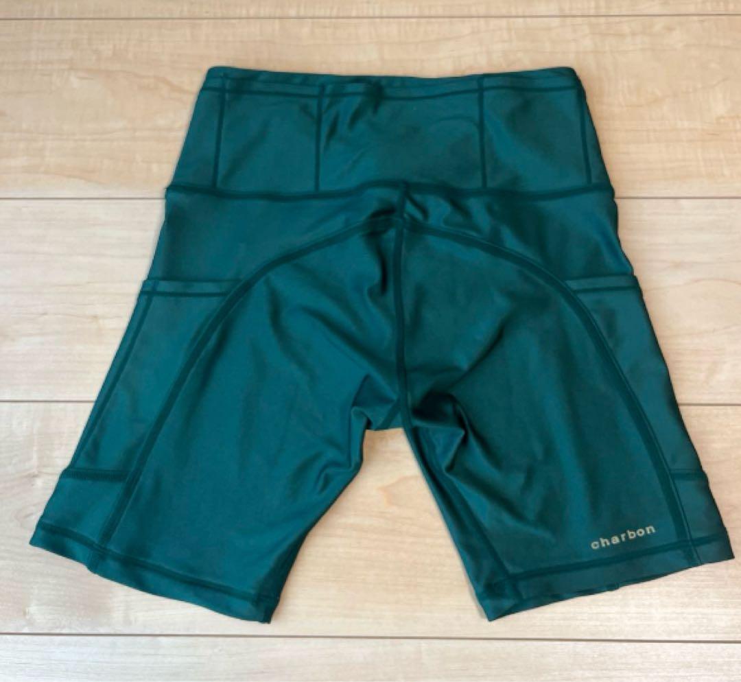 シャルボン　charbon ランニング　ショートレギンス　S