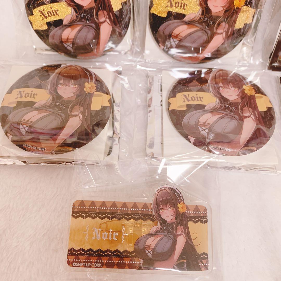 勝利の女神 NIKKE あみあみ ツクヨミ ノワール まとめ売り 缶バッジ
