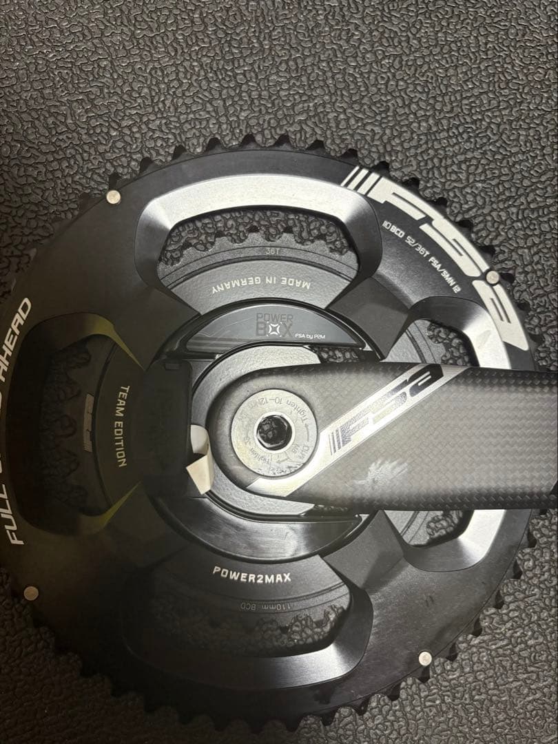 FSA カーボンクランク　パワーメーター付きPOWERBOX