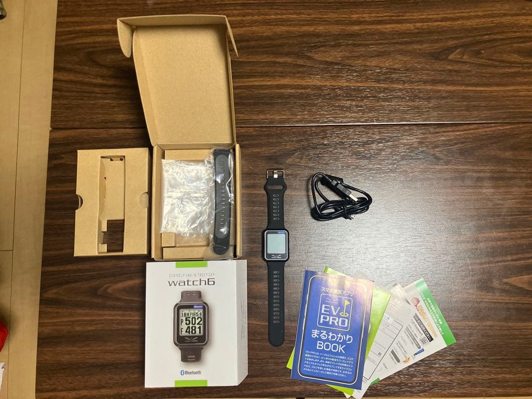 新品未使用EAGLE VISION watch6 GPSナビEV-236ブラック