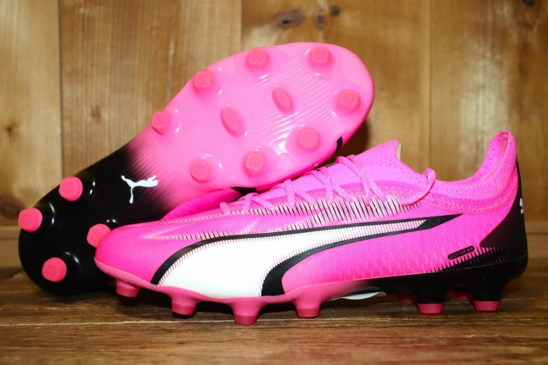 新品 PUMA ウルトラアルティメットHG/AGサッカースパイク 27.5cmⒽ