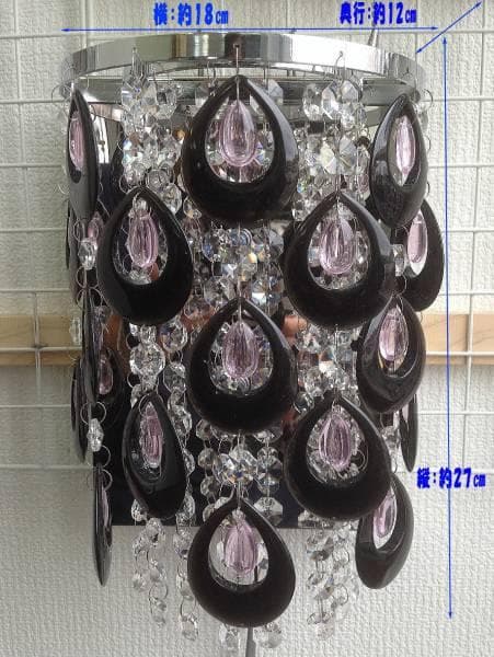 新品☆お洒落でカワイイ壁掛け シャンデリア △ デコトラやお店・自宅にも！