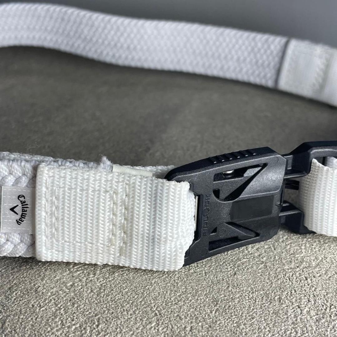 Callaway ゴルフベルト メッシュ マグネットバックル Dカン付